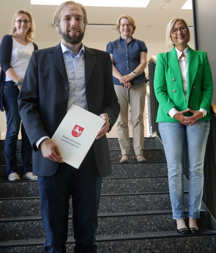 Dienstantritt des Richters am Amtsgericht Dr. Kevin Poppen