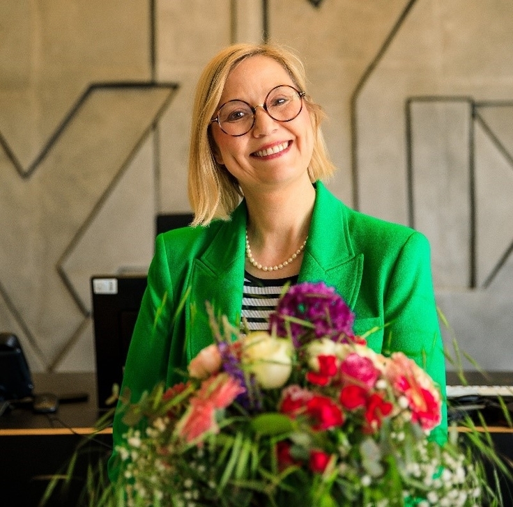 Abschiedsfoto von Frau Dr. Hölscher